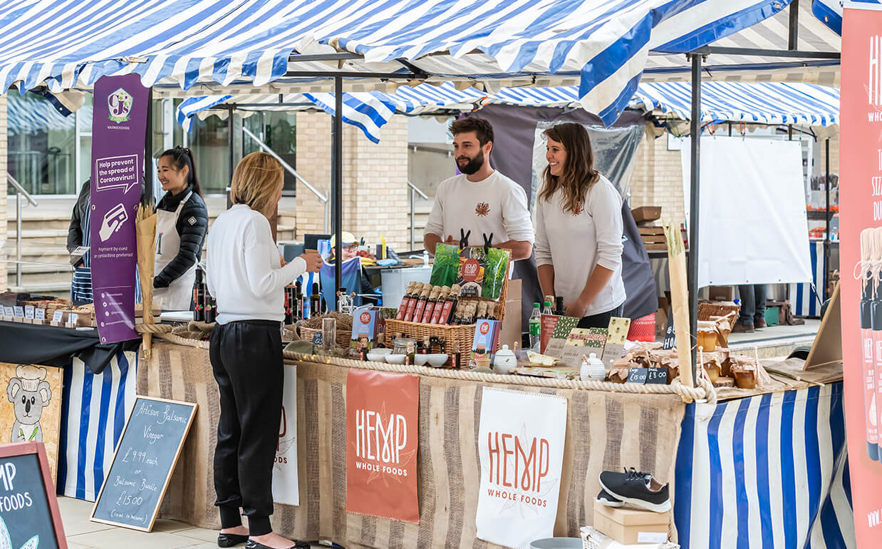 Market Stall Hire CJ's Events Warwickshire