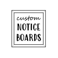 Custom Notice Boards