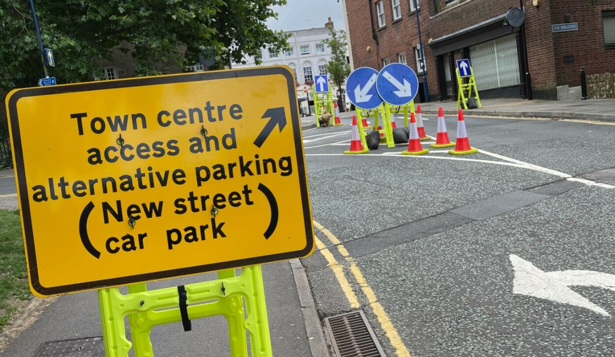 Warwick Market Remains Open during St Mary’s Church Restoration Work