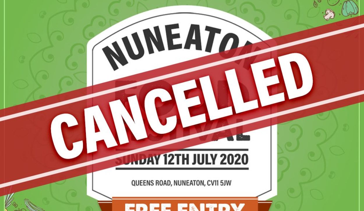 Nuneaton Food Festival Cancelled due to COVID-19